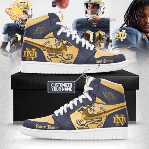 Notre Dame Fighting Irish 2024 Shamrock Series Custom Sneakers