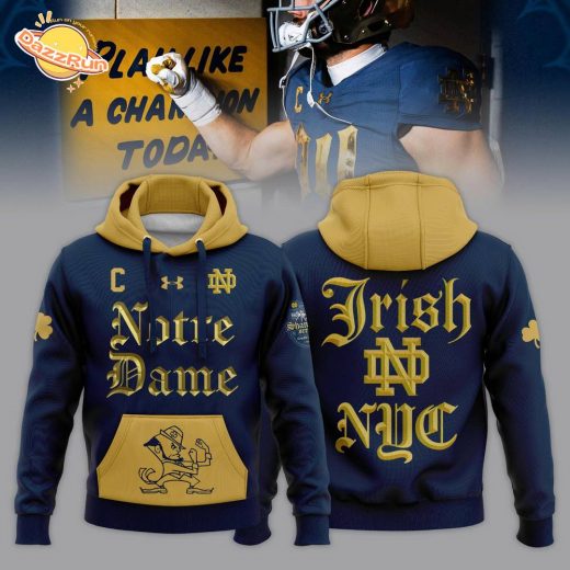 Notre Dame Fighting Irish 2024 Shamrock Series Hoodie – Trending Design