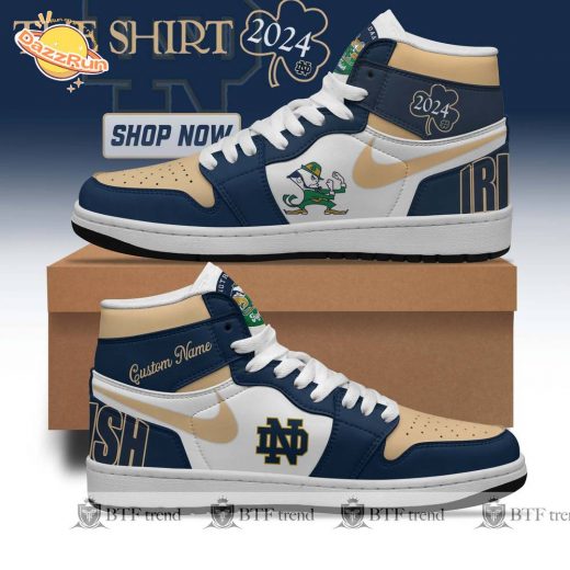 Notre Dame Fighting Irish 2024 “The Shirt” Custom Sneakers