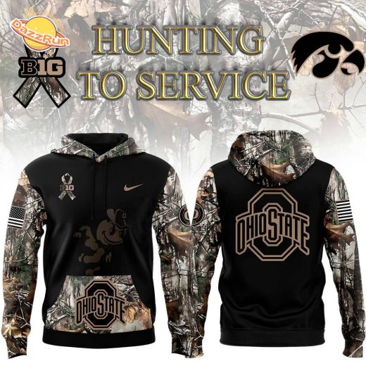 Ohio State Buckeyes 2024 Nike Camo Hunting Hoodie – Limited Edition