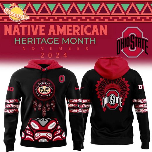 Ohio State Football 2024 Native American Heritage Month Limited Hoodie