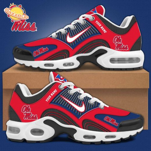 Ole Miss Football Personalized Custom Air Max Plus Sneakers