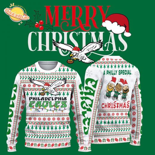 Philadelphia Eagles “A Philly Special Christmas” Knitted Sweater 2024