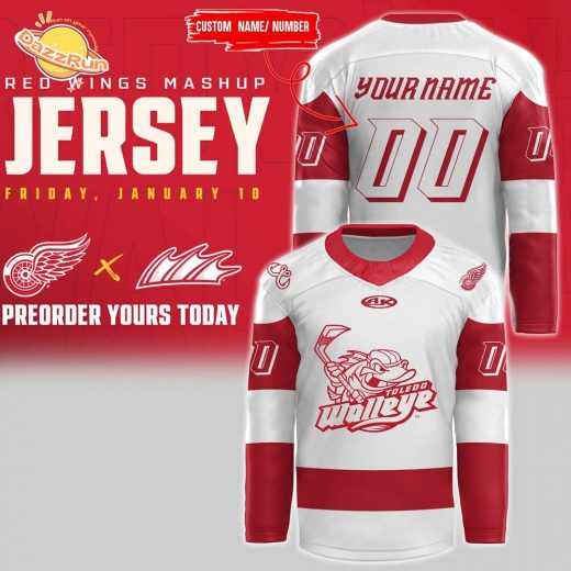 Red Wings x Walleye 2024 Special Edition Jersey – New Release