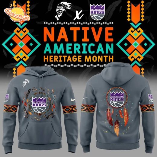 Sacramento Kings 2024 Native American Heritage Month Nike Hoodie