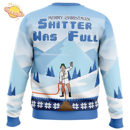 Shitter Was Full National Lampoon’s Christmas Vacation Ugly Christmas Sweater – Holiday Classic