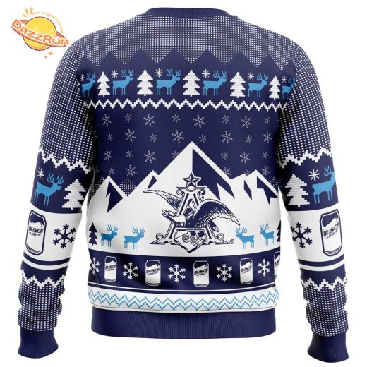 Show Me Your Busch Ugly Christmas Sweater – Beer Lovers Edition