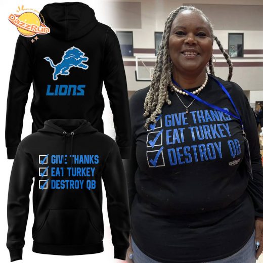 Special Edition Detroit Lions Hoodie – 2024 Holiday Edition