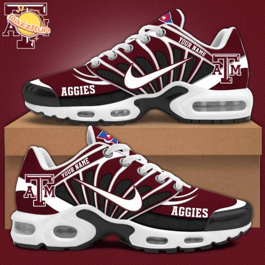 Texas A&M Football Personalized Custom Sneakers – Limited Edition