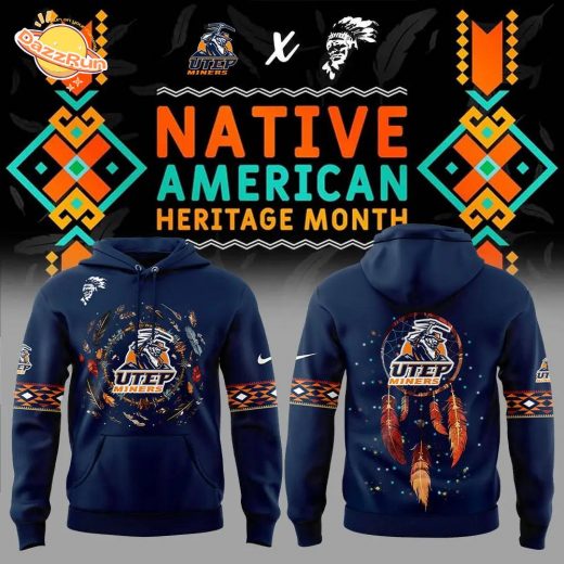 UTEP Football 2024 Native American Heritage Month Nike Hoodie