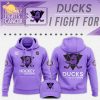 Chicago Blackhawks Hockey Fights Cancer Unisex Hoodie | NHL Cancer Awareness Hoodie