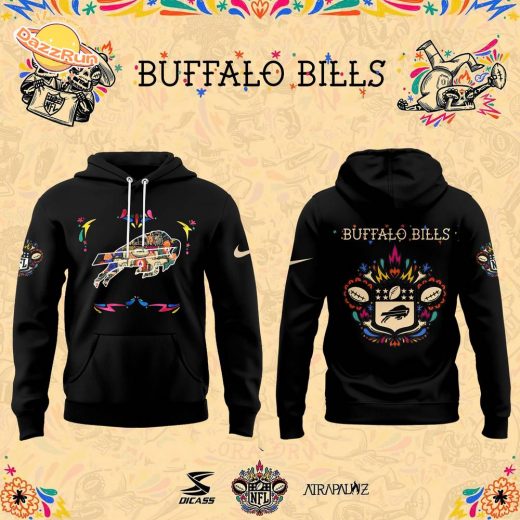 Buffalo Bills Hasta La Muerte Edition New Design 2024 Hoodie | NFL Exclusive Design