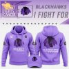 Colorado Avalanche Hockey Fights Cancer Unisex Hoodie | NHL Fight Against Cancer Hoodie