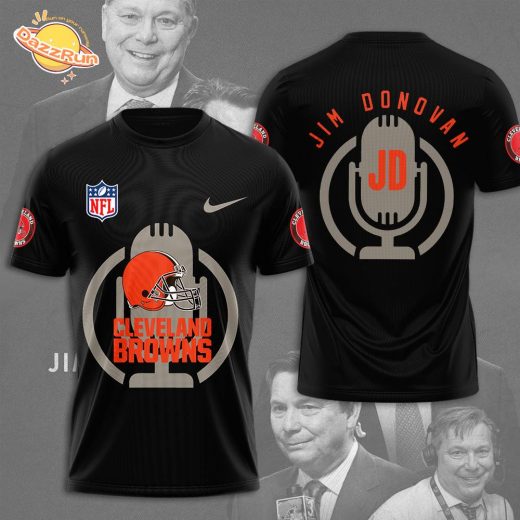 Cleveland Browns x Jim Donovan T-shirt | NFL Jim Donovan Limited Edition Fan Shirt