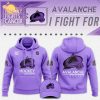 Chicago Blackhawks Hockey Fights Cancer Unisex Hoodie | NHL Cancer Awareness Hoodie