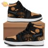 Black Buffalo Bills 2024 NFL Crucial Catch AJ1 Shoes | Limited Edition NFL Shoes for Cancer Awareness