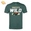 Minnesota Wild Levelwear Hockey Fights Cancer Richmond T-shirt | NHL Cancer Awareness Shirt