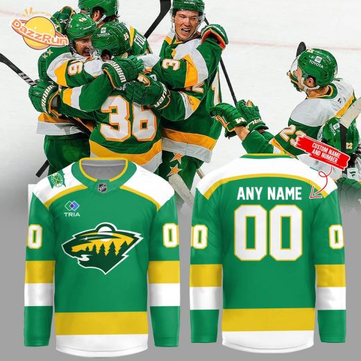 Minnesota Wild Limited Edition 2024 Custom Jersey | Personalized NHL Jersey with Custom Name and Number