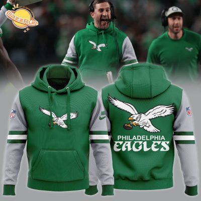 Coach Nick Sirianni’s Philadelphia Eagles “Kelly Green” Hoodie