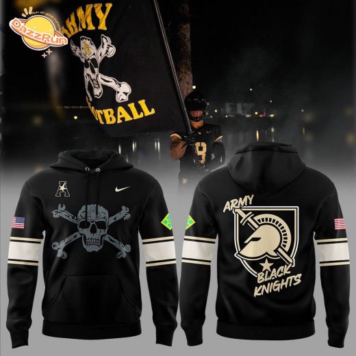 Limited Edition Army Football Black Hoodie