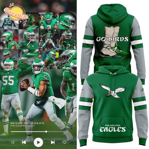 Philadelphia Eagles 2024 “Two Shoes” Throwback Special Edition Hoodie