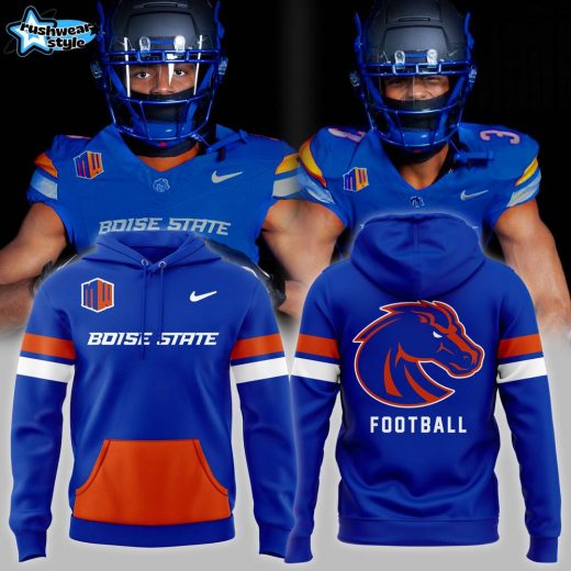 Boise State Broncos 2024 Football Team Limited Edition Blue Hoodie – College Apparel