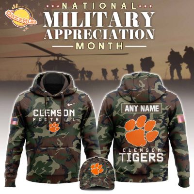 Clemson Football 2024 Military Appreciation Club Hoodie – College Sports Gear