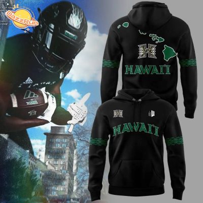 Hawai’i Football Military Night 2024 Limited Edition Hoodie – College Sports Apparel