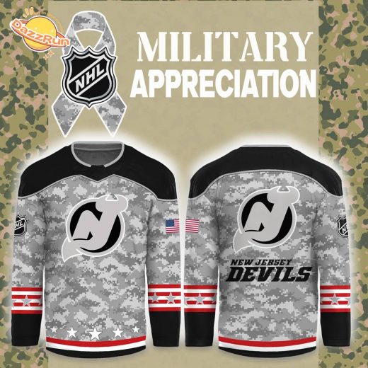 New Jersey Devils 2024 Military Appreciation Month Hockey Jersey