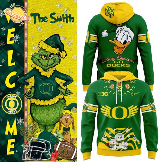 Oregon Ducks 2024 Merry Christmas Limited Edition Hoodie – Holiday Collection