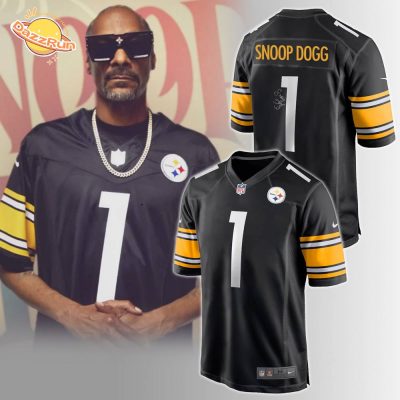 Pittsburgh Steelers Snoop Dogg 2024 Limited Edition Jersey With Signature – NFL x Snoop Dogg Collection