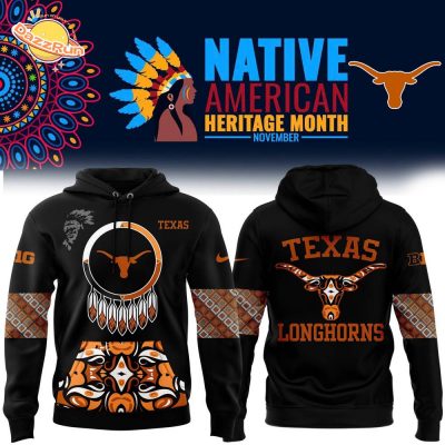 Texas Longhorns 2024 Native American Heritage Month Premium Hoodie – Special Edition