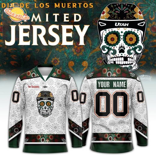 Utah Grizzlies Día de los Muertos Limited Edition Hockey Jersey – 2024