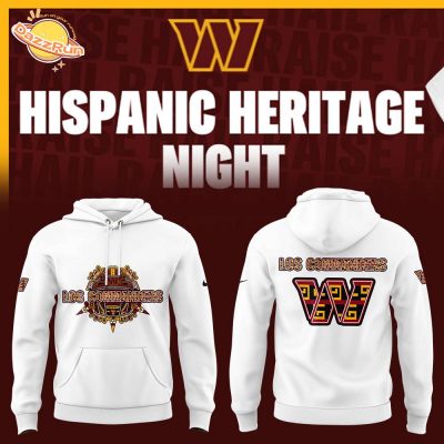 Washington Commanders Hispanic Heritage 2024 Limited Edition Hoodie – NFL Special Edition