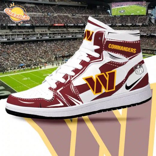 Washington Commanders NFL Air Jordan 1 Sneakers Limited Edition