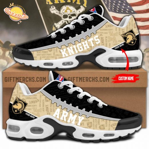 Army Black Knights Air Max Football Shoes Limited Edition White