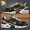 Limited Edition Army Black Knights White Air Max Football Shoes