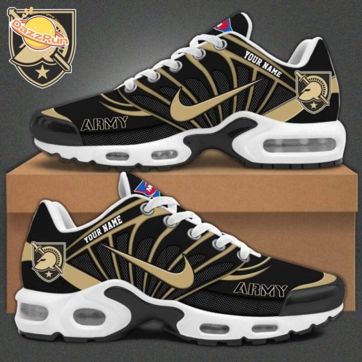 Army Black Knights Black Air Max Football Shoes Limited Edition