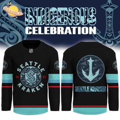 Seattle Kraken 2024 Indigenous Peoples Night Custom Hockey Jersey