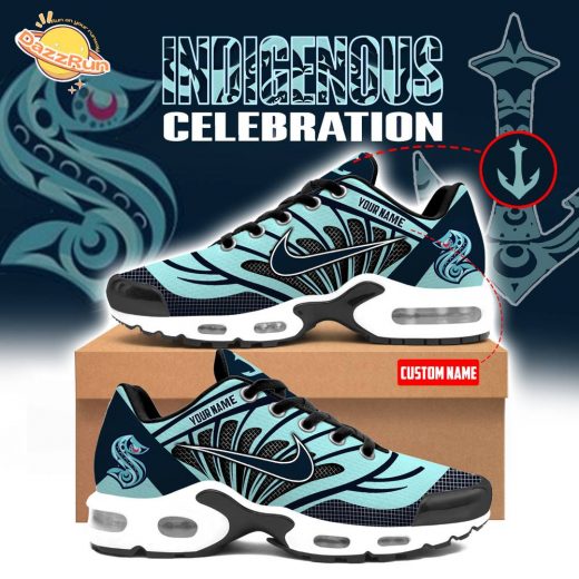 Seattle Kraken 2024 Indigenous Peoples Night Custom Nike Air Max Plus Shoes