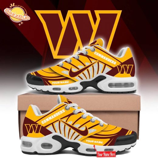 Washington Commanders Custom Air Max Plus Shoes NFL Sport Edition