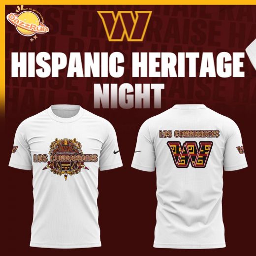 Washington Commanders Limited Edition Hispanic Heritage 2024 T-shirt – NFL Fan Gear