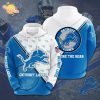 2024 New 3D Lion x Nike Hoodie – Detroit Lions Fan Apparel