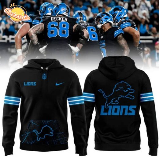 2024 New 3D Lion x Nike Hoodie – Detroit Lions Fan Apparel