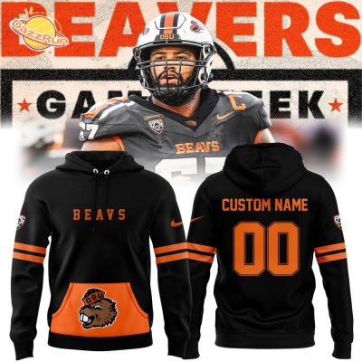 Beavs Oregon State Football Team Limited Edition Custom Name Hoodie