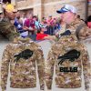 Oregon Football 2024 Salute to Service November 11 Black Hoodie