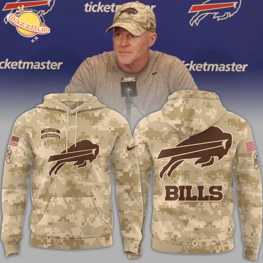 Buffalo Bills NFL 2024 Salute to Service Nike Limited Camo Hoodie