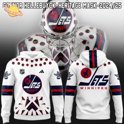 Connor Hellebuyck’s Winnipeg Jets 2024-25 Heritage Hoodie