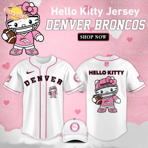 Denver Broncos x Kitty Pink Jersey Hot Design Limited Edition – NFL Fashion