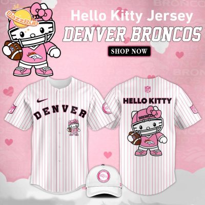 Denver Broncos x Kitty Pink Jersey Limited Edition – Custom Fan Gear